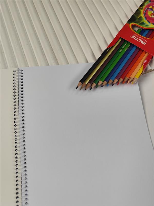 دفتر نقاشی کرومی 