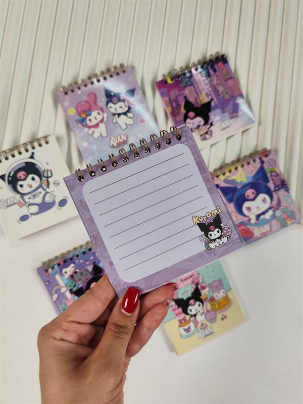 دفترچه سیمی Kuromi 