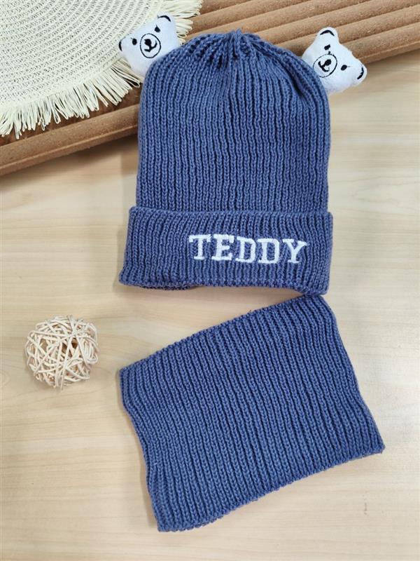 کلاه و شال گردن teddy