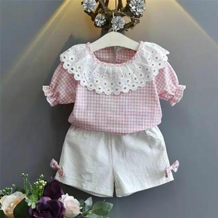 دو تیکه فانتزی یقه گیپور