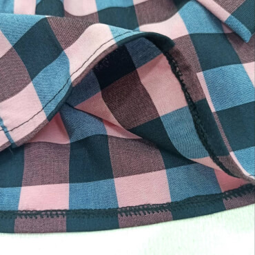 پیراهن چهارخانه پوم پوم