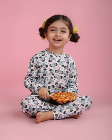 بلوز شلوار چاپی در سه طرح