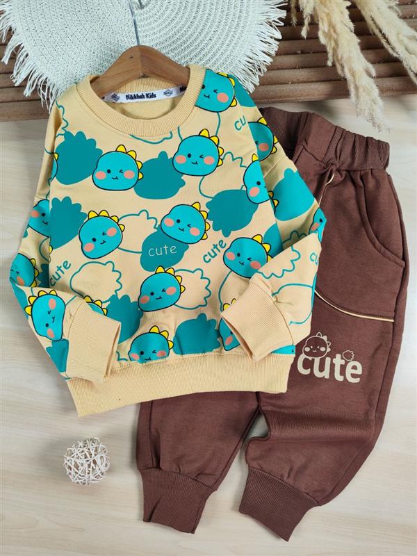 بلوز و شلوار داینو cute