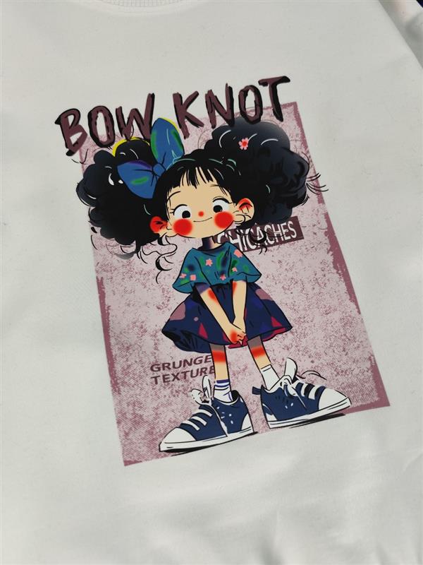 کراپ و شلوار  bow knot