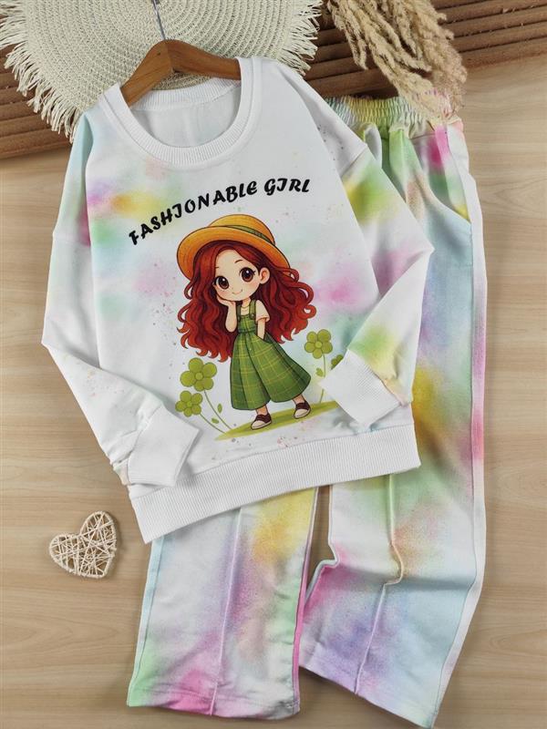 کراپ و شلوار fashion girl