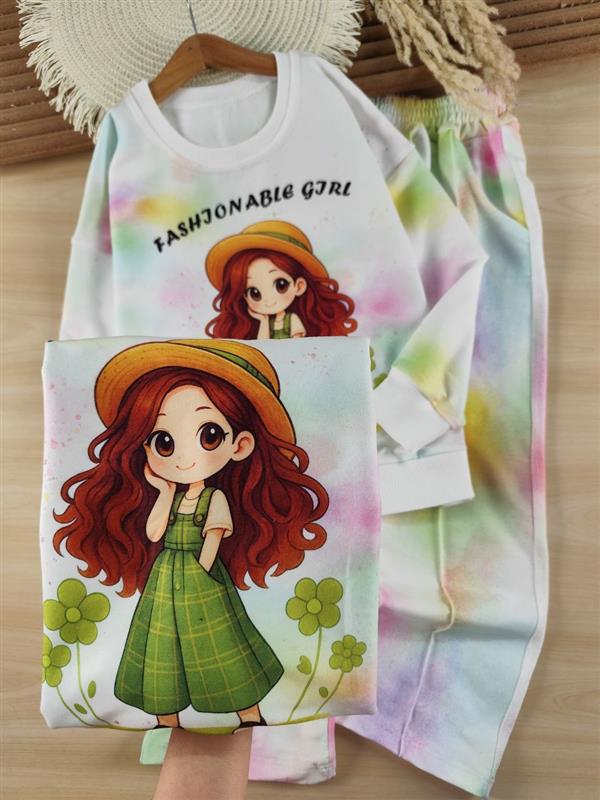 کراپ و شلوار fashion girl