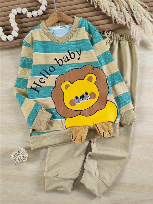 بلوز و شلوار hello baby