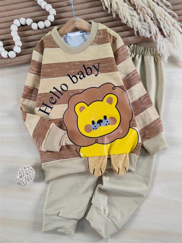 بلوز و شلوار hello baby