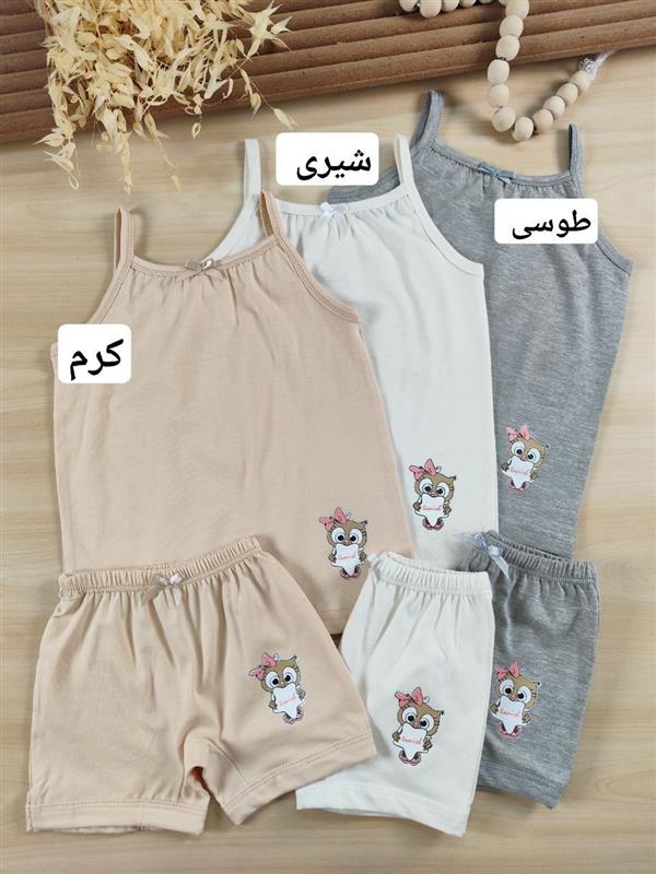 زیرپوش و شورت جغد کوچولو 