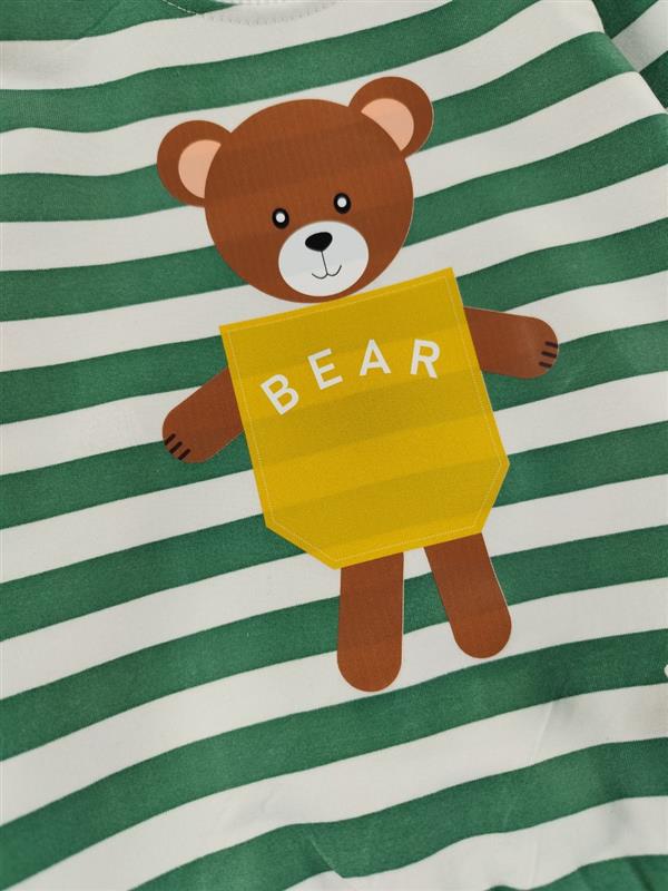 بلوز و شلوار Bear راه راه