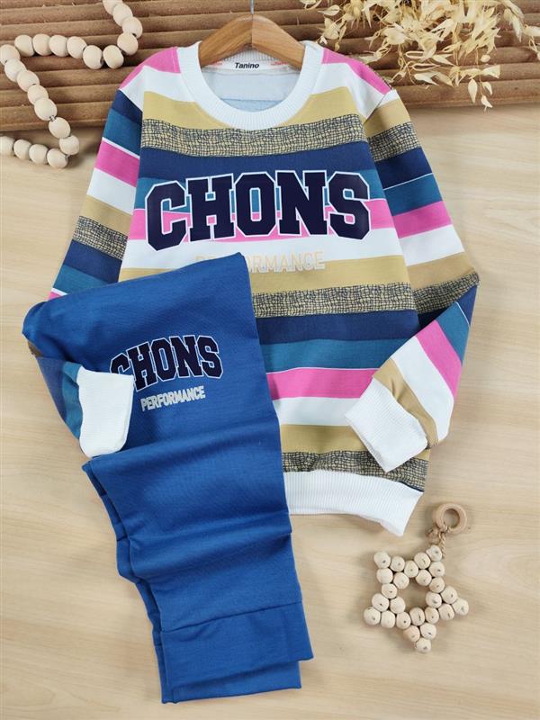 بلوز شلوار راه راه chons