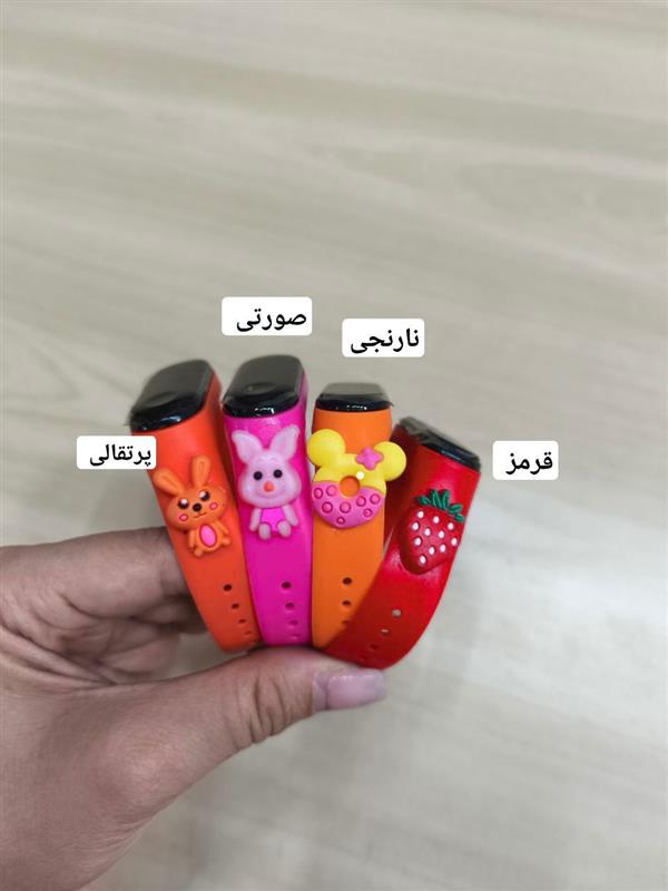 تکسایز ساعت دیجیتال رنگی