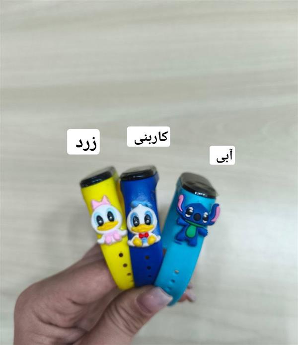 تکسایز ساعت دیجیتال رنگی