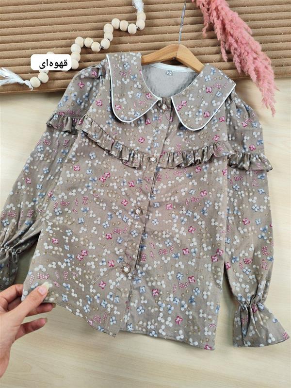 شومیز گل شمعی