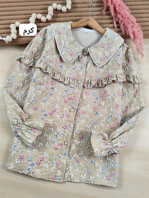 شومیز گل شمعی