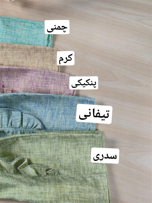 شومیز و شلوار گل های رنگی گلدوزی