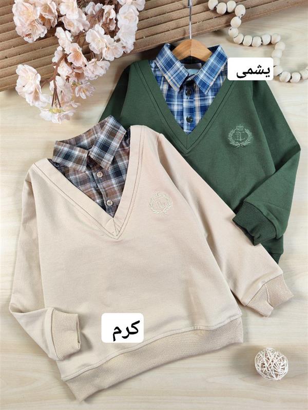 بلوز یقه پیراهنی مهیار 