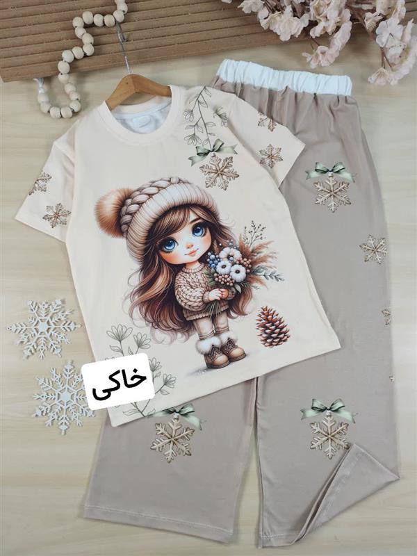 بلوز شلوار کاج و دختر 