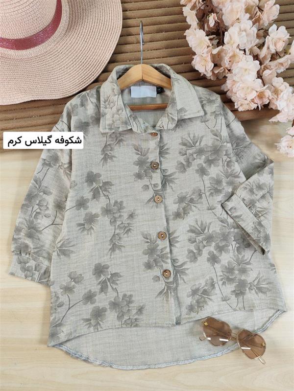 تونیک گلها و پروانه 
