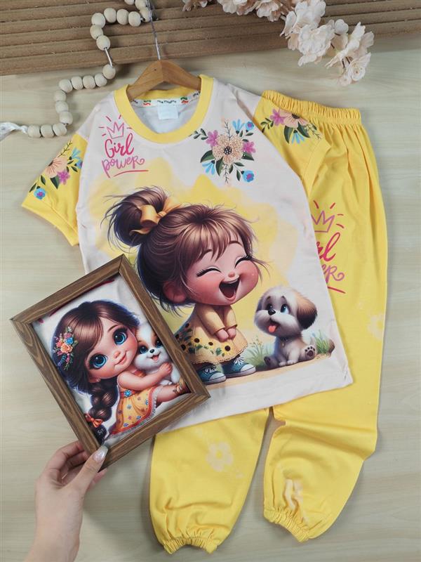 تیشرت شلوار Girl pawer