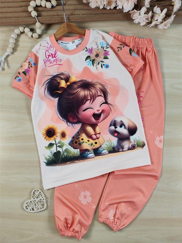 تیشرت شلوار Girl pawer