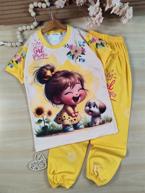 تیشرت شلوار Girl pawer