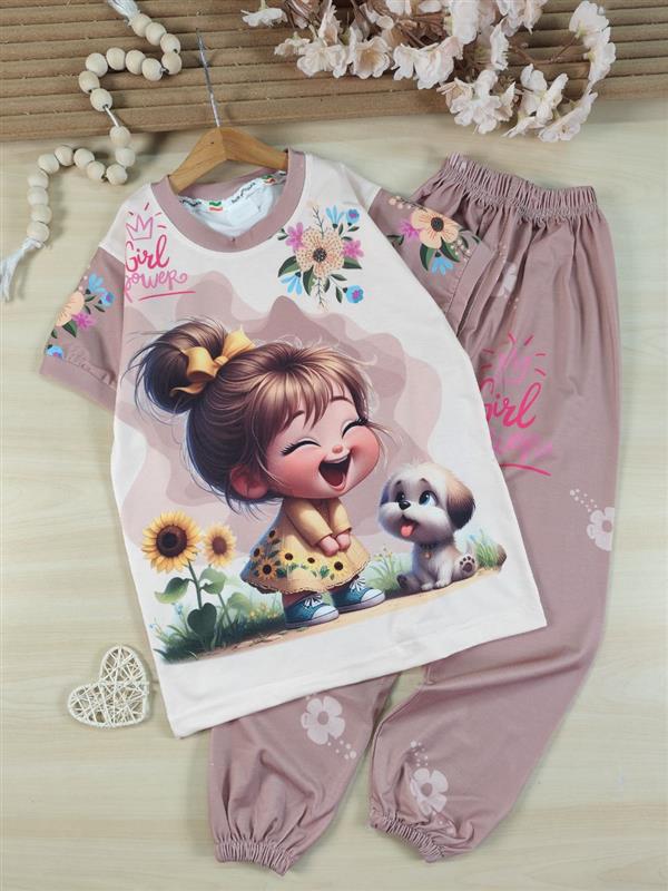 تیشرت شلوار Girl pawer