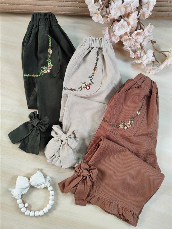شلوار گلدوزی ترنج