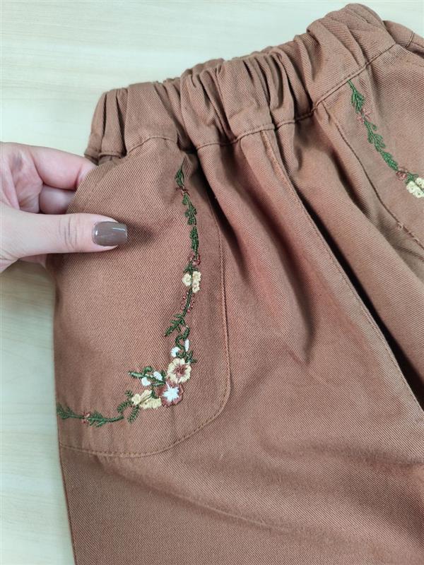 شلوار گلدوزی ترنج