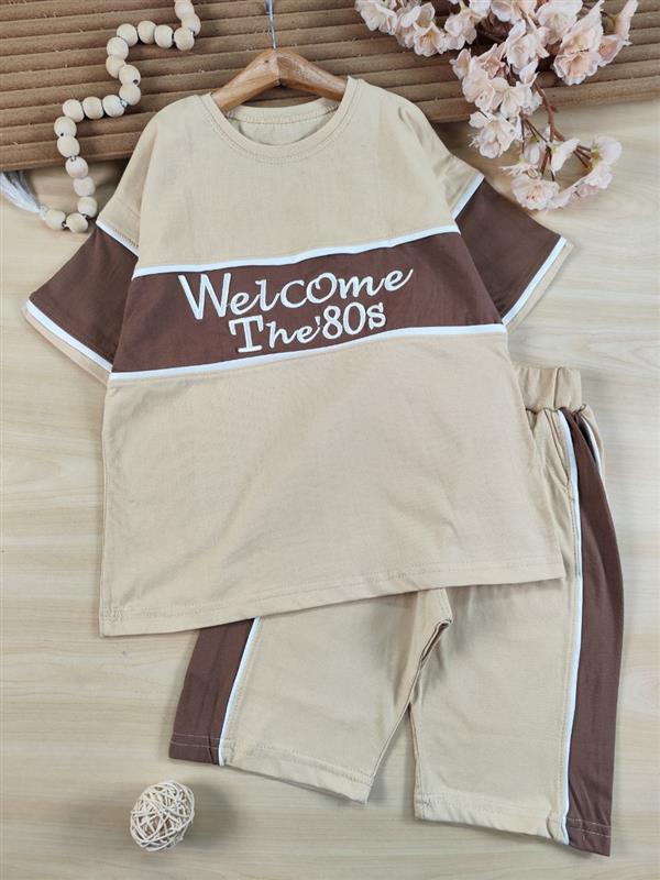 تیشرت و شلوارک welcome 