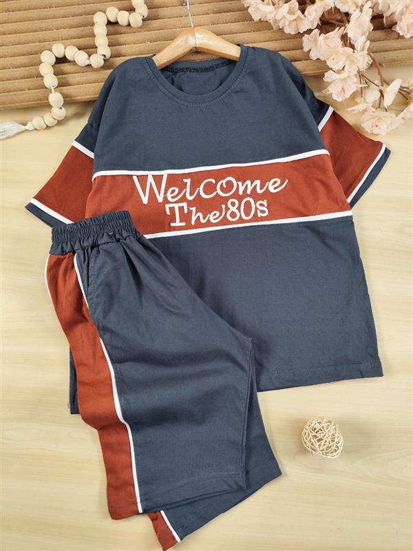 تیشرت و شلوارک welcome 