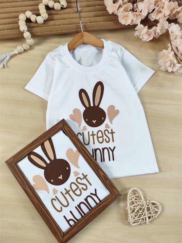 تیشرت تک Cutest bunny