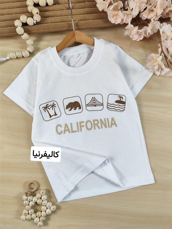 تیشرت تک سفید مختلف 