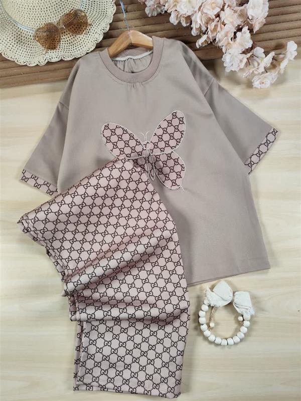 تیشرت شلوار گوچی پروانه 