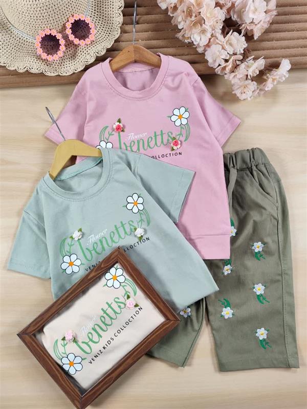 تیشرت شلوارک گلناز 
