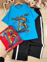 تیشرت شلوار B رنگی 
