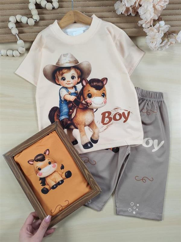 تیشرت شلوارک کابوی 