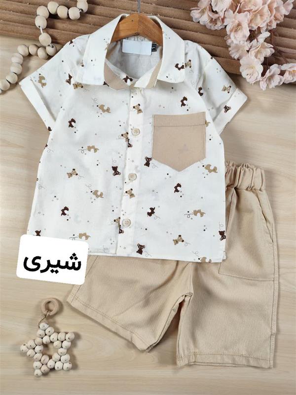 پیراهن شلوارک خرس و فیل