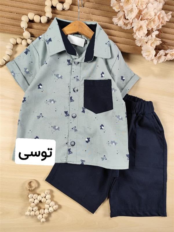 پیراهن شلوارک خرس و فیل