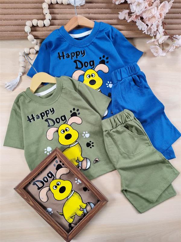 تیشرت شلوارک happy Dog