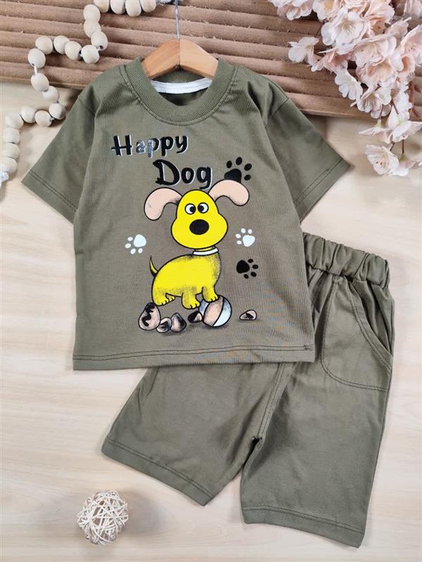 تیشرت شلوارک happy Dog