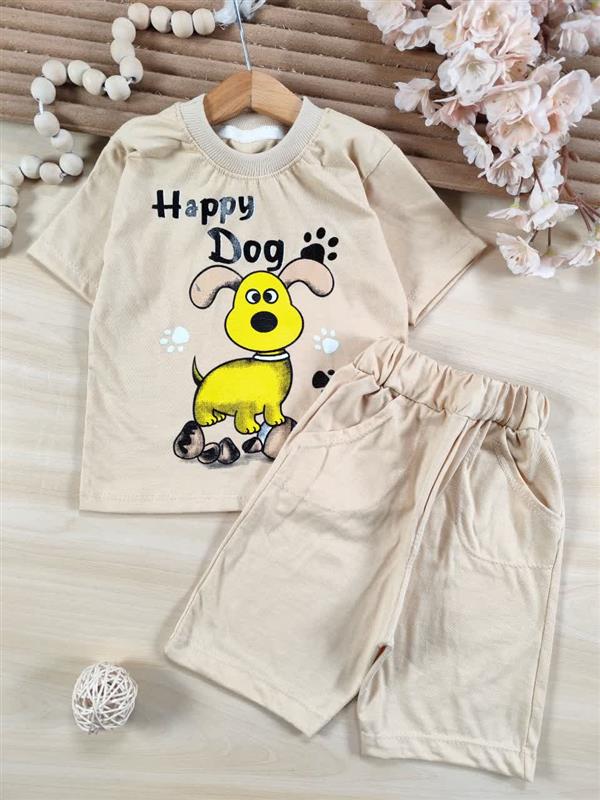 تیشرت شلوارک happy Dog