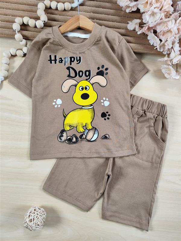 تیشرت شلوارک happy Dog