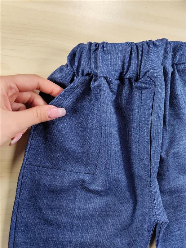 تیشرت شلوارک هاپو گلدوزی 