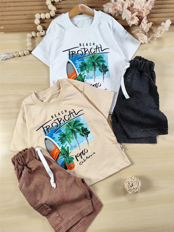 تیشرت شلوارک Tropical