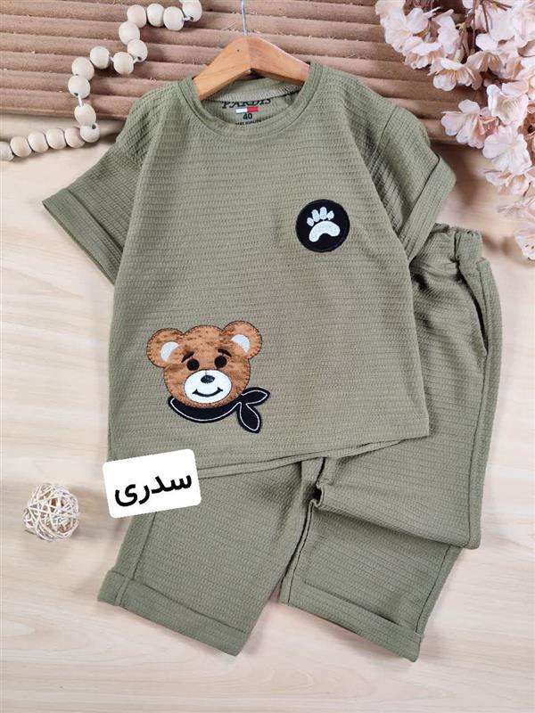 تیشرت شلوارک تدی و ردپا