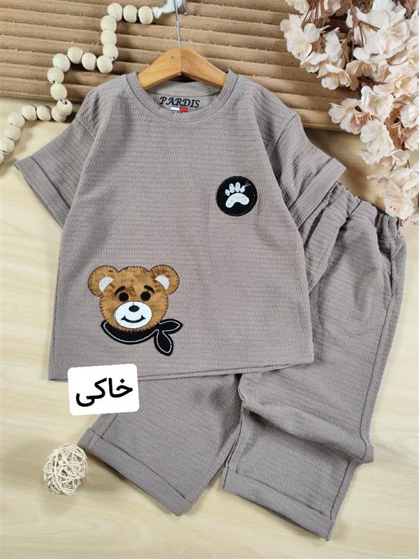 تیشرت شلوارک تدی و ردپا