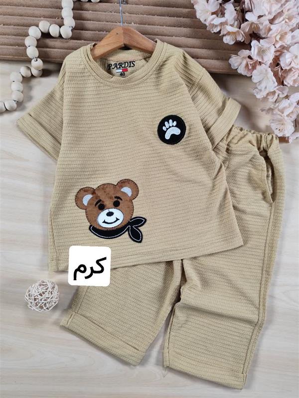 تیشرت شلوارک تدی و ردپا