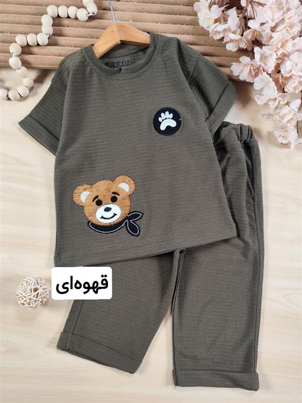 تیشرت شلوارک تدی و ردپا