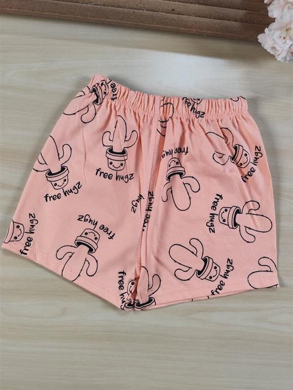 کراپ شورتک کاکتوس Cute